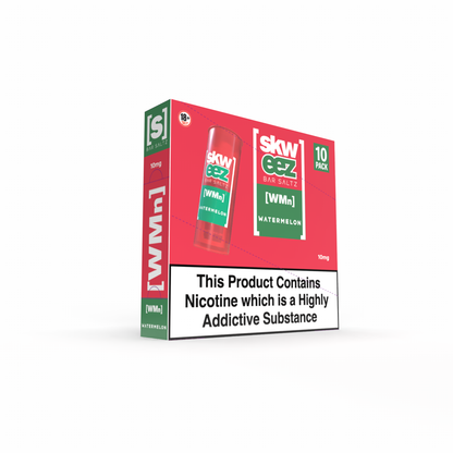 Skweez Nic Salts: Watermelon - 10mg (10 Pack)