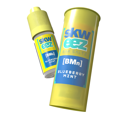 Skweez Nic Salts: Blueberry Mint - 10mg (10 Pack)