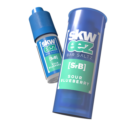 Skweez Nic Salts: Sour Blueberry - 10mg (10 Pack)