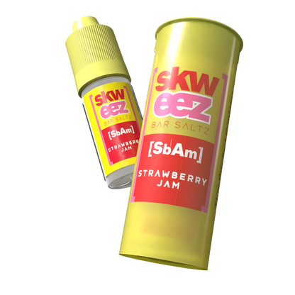 Skweez Nic Salts: Strawberry Jam - 10mg (10 Pack)