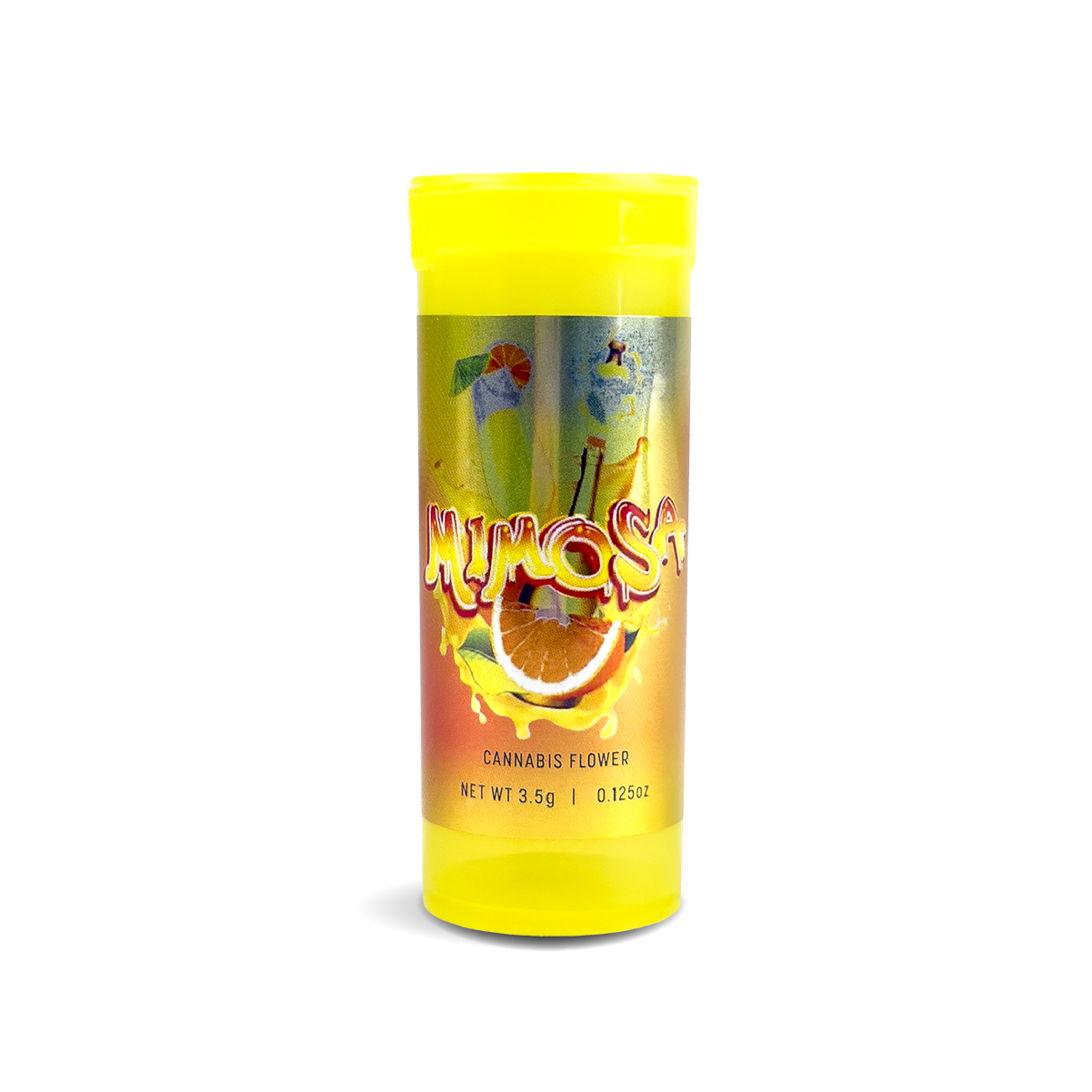 Stash Potz Labelled: Yellow Pot - Mimosa (30 Pack)