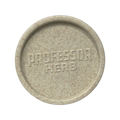 Professor Herb Biodegradable Hemp Shredder Grinder (2 Part) - White