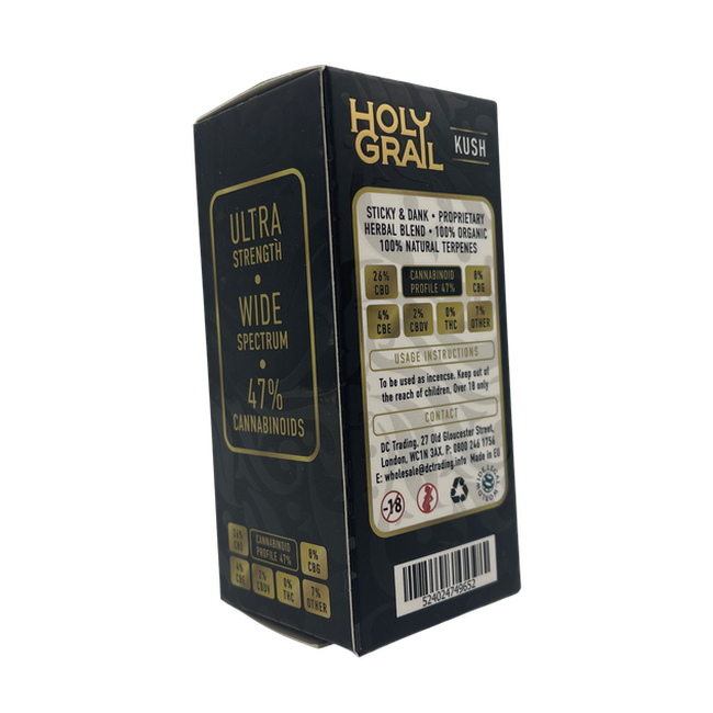 Holy Grail Kush Super Wide Spectrum Herbal Blend - Lemon Haze-Holy Grail-Blazed Wholesale