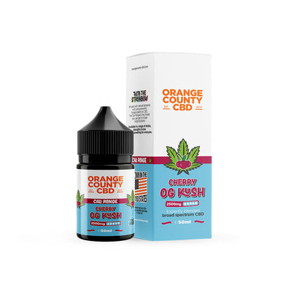 Orange County CBD Cali Range E-liquid 2500mg 50ml (Discontinued)