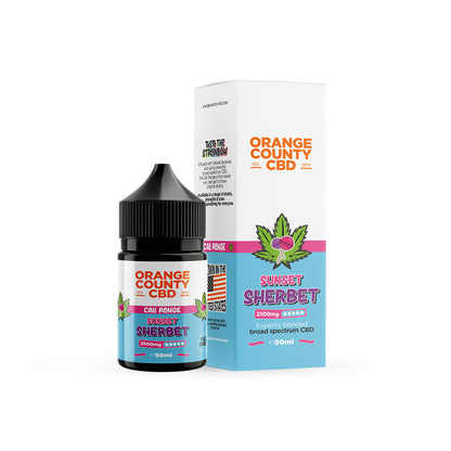 Orange County CBD Cali Range E-liquid 2500mg 50ml (Discontinued)