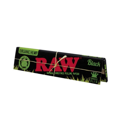 RAW Organic Hemp Black Rolling Papers