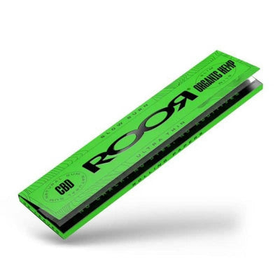 ROOR CBD Infused Ultra Thin King Size Rolling Papers - Organic Hemp