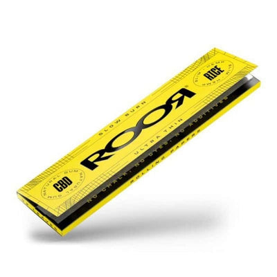 ROOR CBD Infused Ultra Thin King Size Rolling Papers - Rice Paper