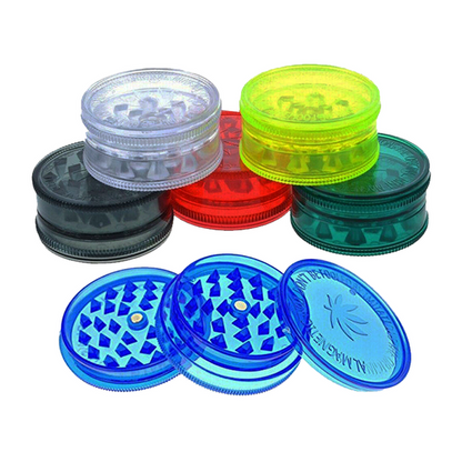 Magnetic No.1 Shark Teeth Grinder - Assorted Colours-Magnetic No.1-Blazed Wholesale