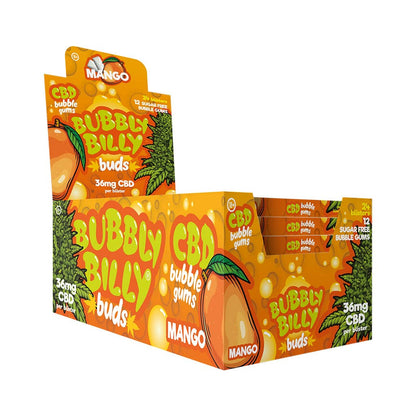 Multitrance Bubbly Billy CBD Mango Bubblegums 36mg-Multitrance-Blazed Wholesale