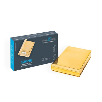 On Balance Gold Shine SH-100-GO Digital Scales (100g x 0.01g)-On Balance-Blazed Wholesale