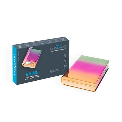 On Balance Rainbow Shine SH-100-RBOW Digital Scales (100g x 0.01g)-On Balance-Blazed Wholesale